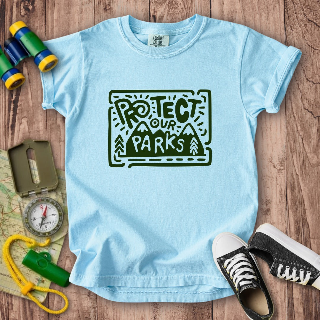 Protect Our Parks Kids Cotton T-Shirt