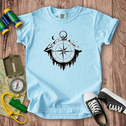 Navigate the Mountains Kids Cotton T-Shirt