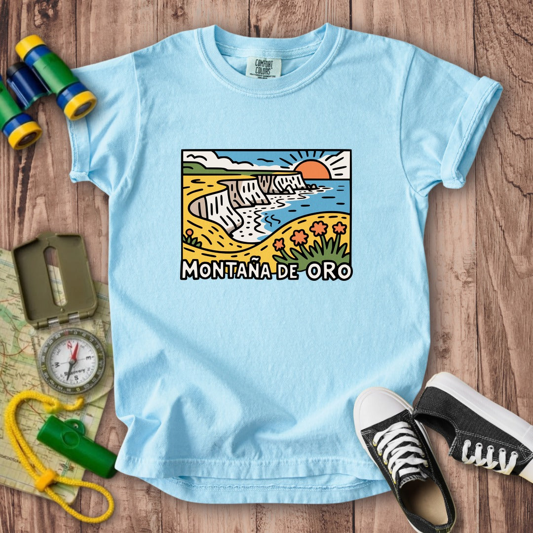 Montana de Oro State Park Kids Cotton T-Shirt