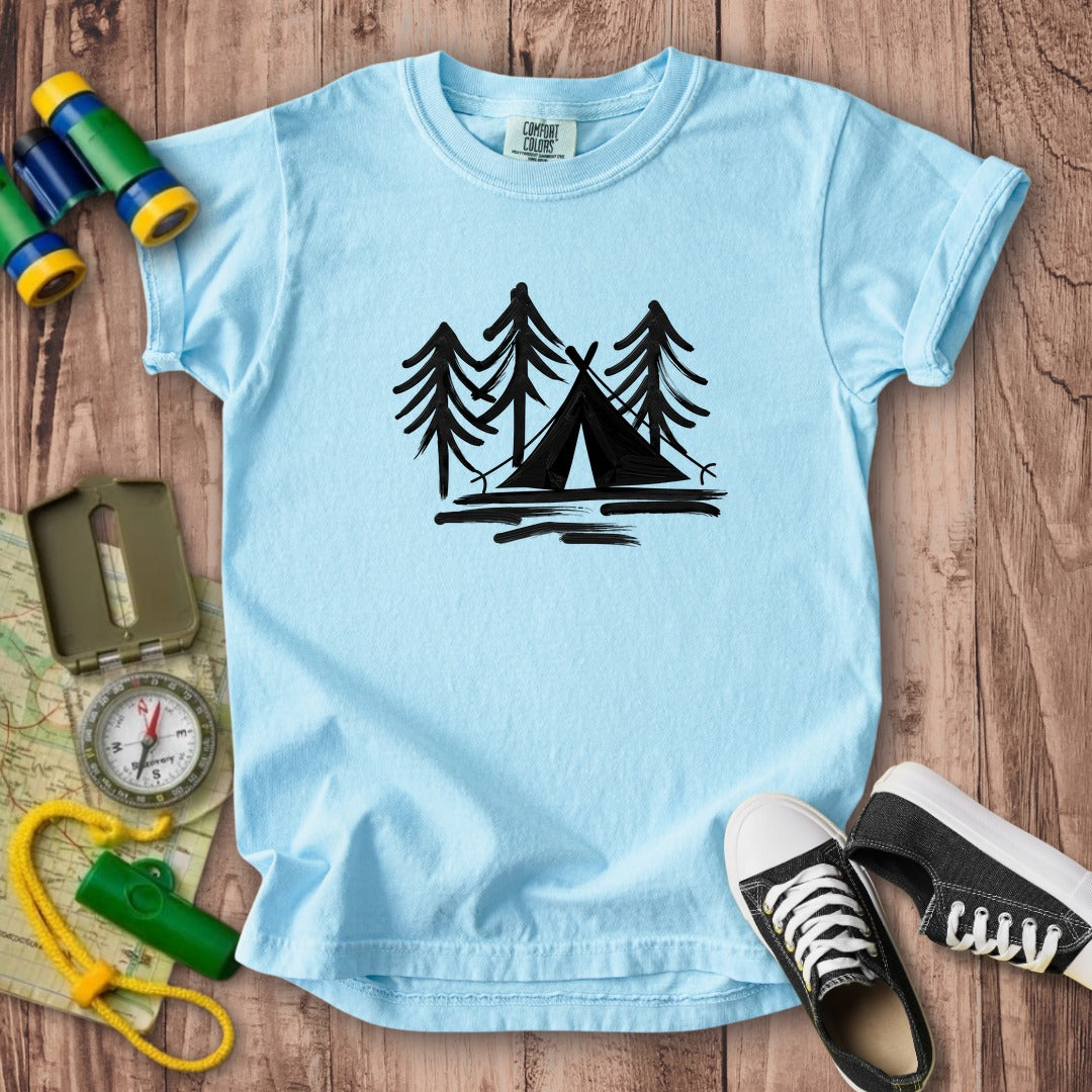 Painted Camp Kids Cotton T-Shirt