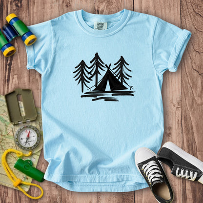 Painted Camp Kids Cotton T-Shirt
