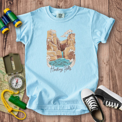 Hocking Hills State Park Kids Cotton T-Shirt