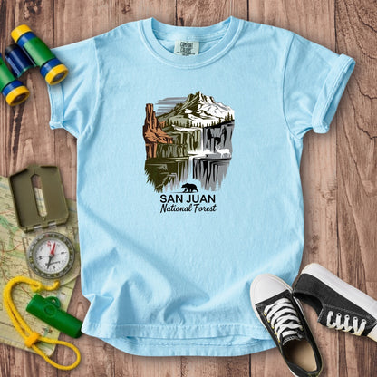 San Juan National Forest Kids Cotton T-Shirt