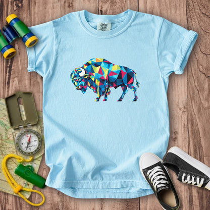 Buffalo Mosaic Kids Cotton T-Shirt