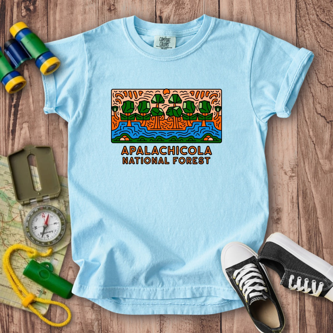 Apalachicola National Forest Kids Cotton T-Shirt