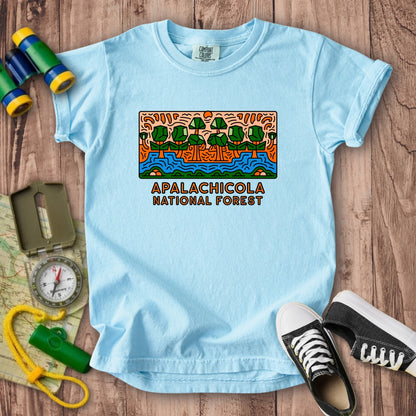 Apalachicola National Forest Kids Cotton T-Shirt