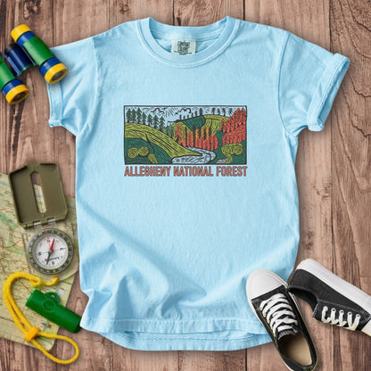 Allegheny National Forest Kids Cotton T-Shirt