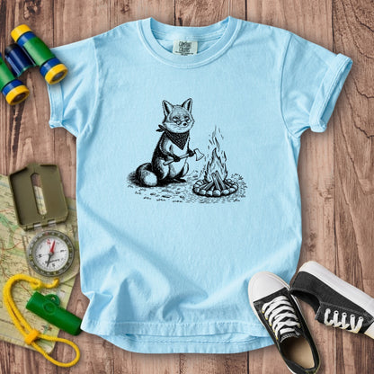 The Pyrofessor Fox Kids Cotton T-Shirt