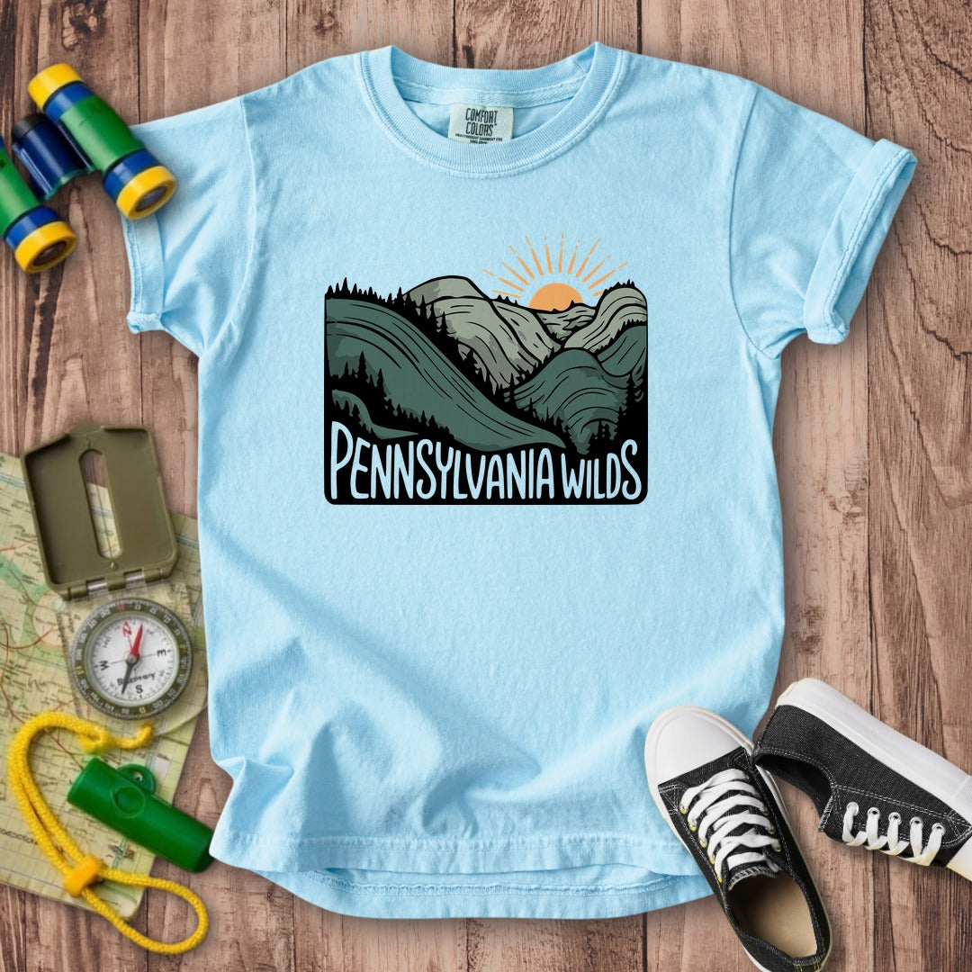 Pennsylvania Wilds Kids Cotton T-Shirt