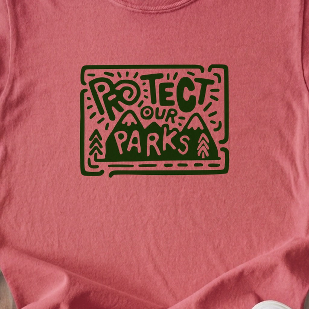Protect Our Parks Kids Cotton T-Shirt