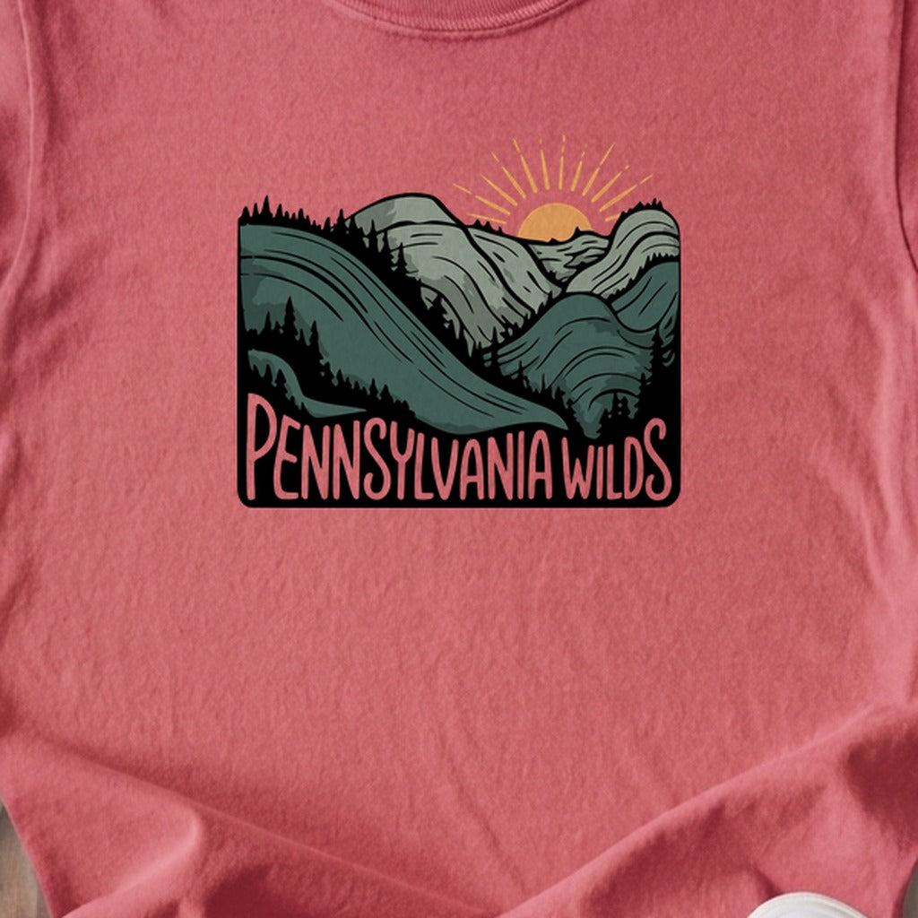 Pennsylvania Wilds Kids Cotton T-Shirt