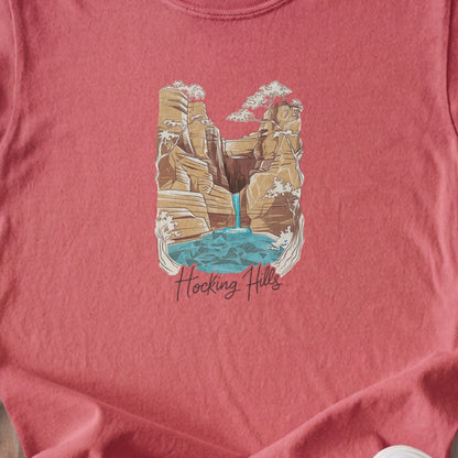 Hocking Hills State Park Kids Cotton T-Shirt