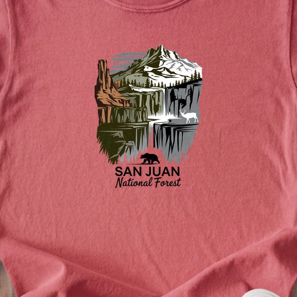 San Juan National Forest Kids Cotton T-Shirt