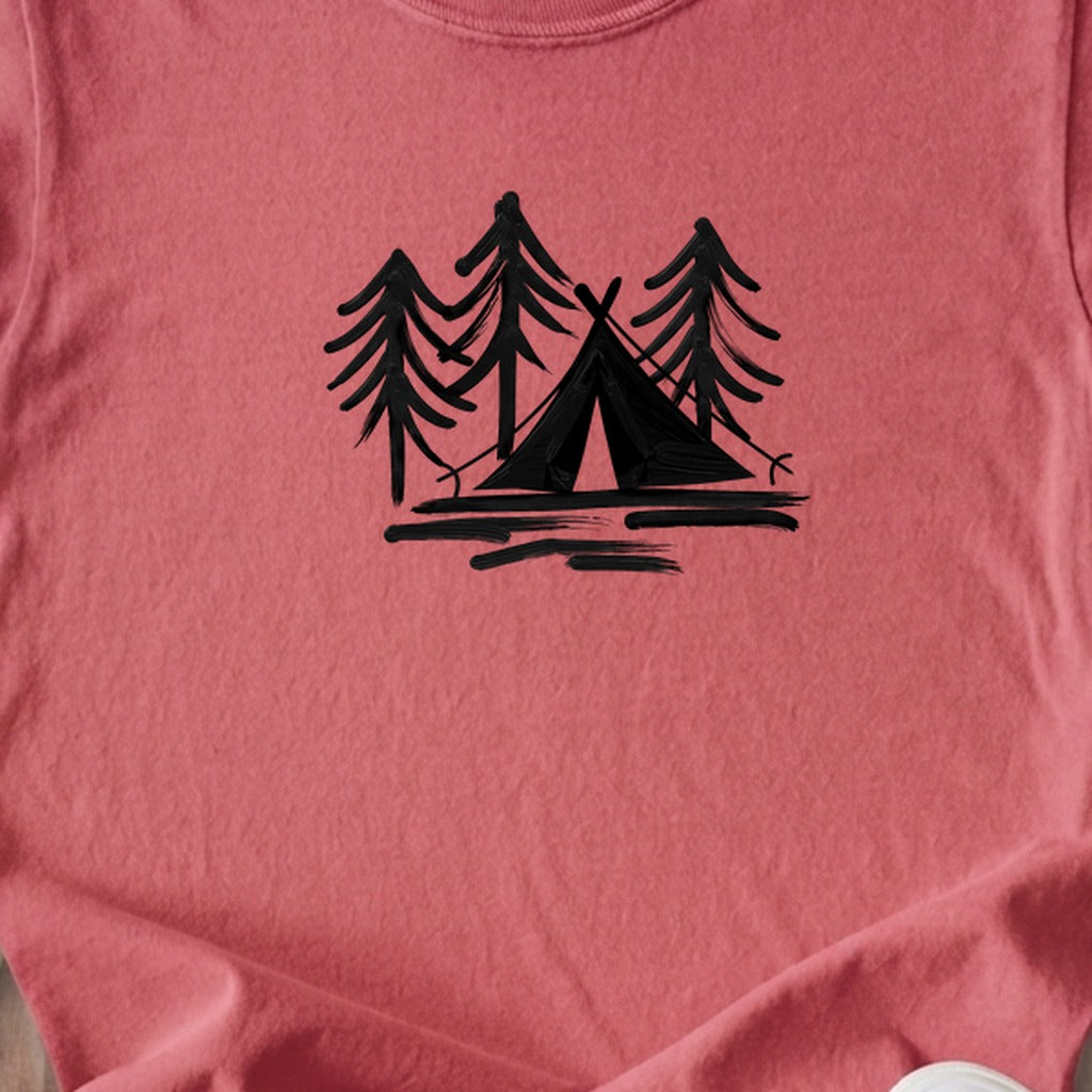 Painted Camp Kids Cotton T-Shirt