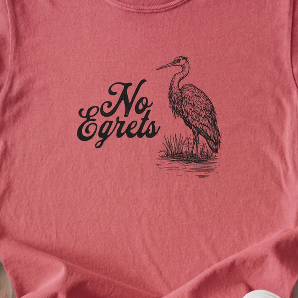 No Egrets Kids Cotton T-Shirt