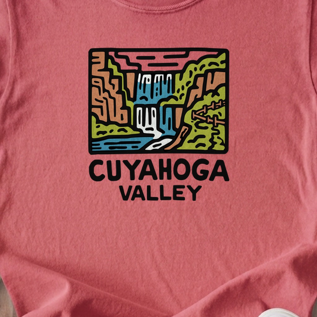 Cuyahoga Valley National Park Kids Cotton T-Shirt