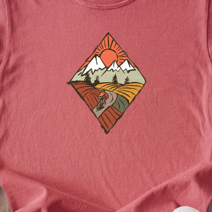 Pedal to the Peaks Kids Cotton T-Shirt