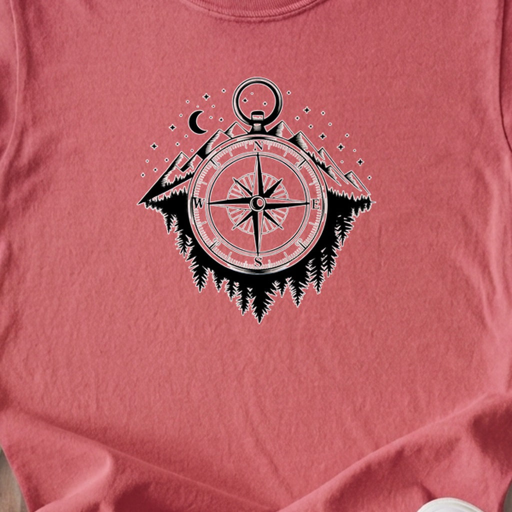 Navigate the Mountains Kids Cotton T-Shirt