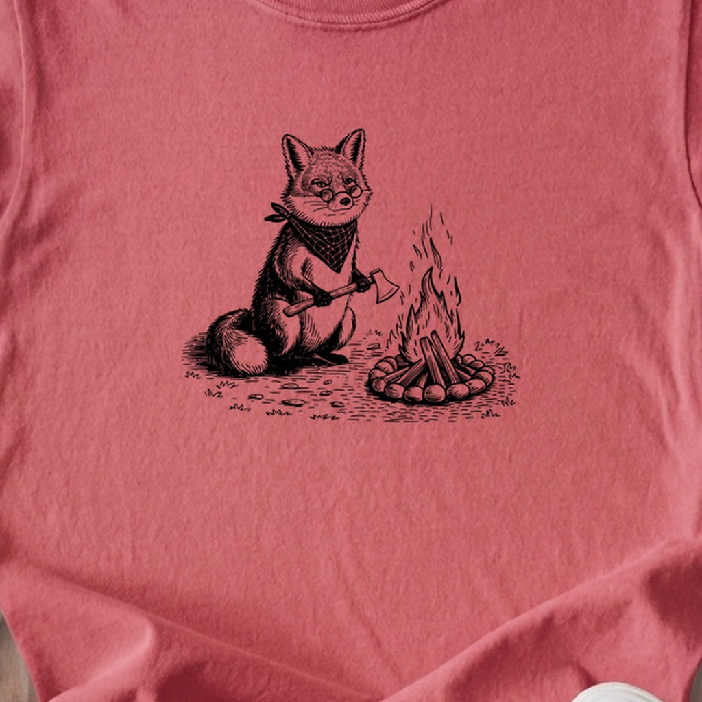 The Pyrofessor Fox Kids Cotton T-Shirt