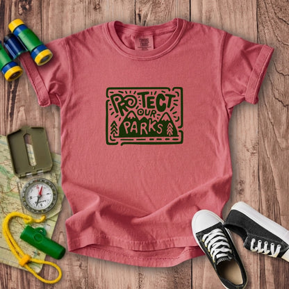 Protect Our Parks Kids Cotton T-Shirt