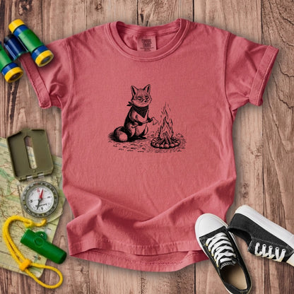 The Pyrofessor Fox Kids Cotton T-Shirt