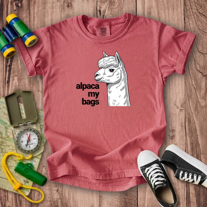Alpaca My Bags Kids Cotton T-Shirt
