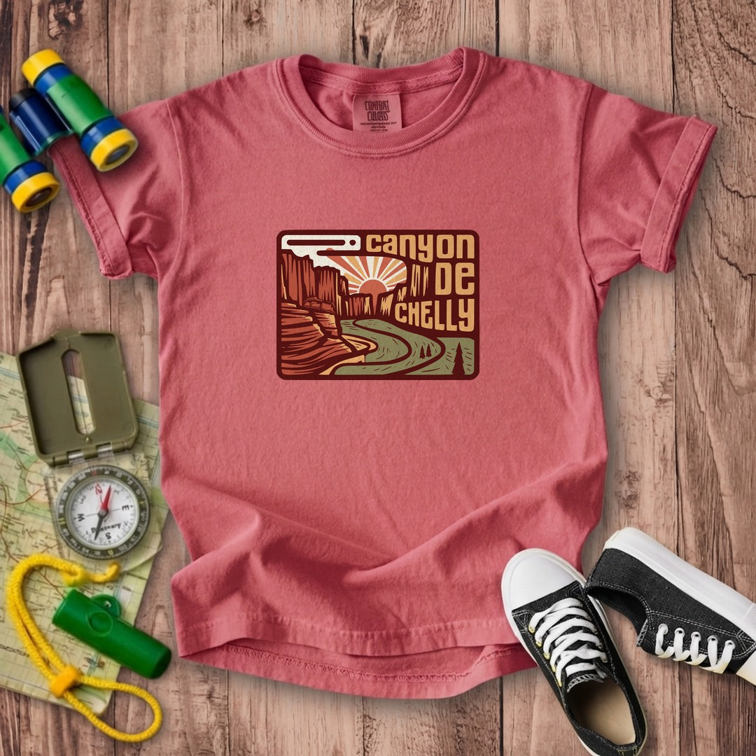 Canyon de Chelly National Monument Kids Cotton T-Shirt