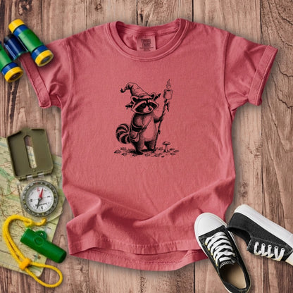 The S'morecerer Raccoon Kids Cotton T-Shirt