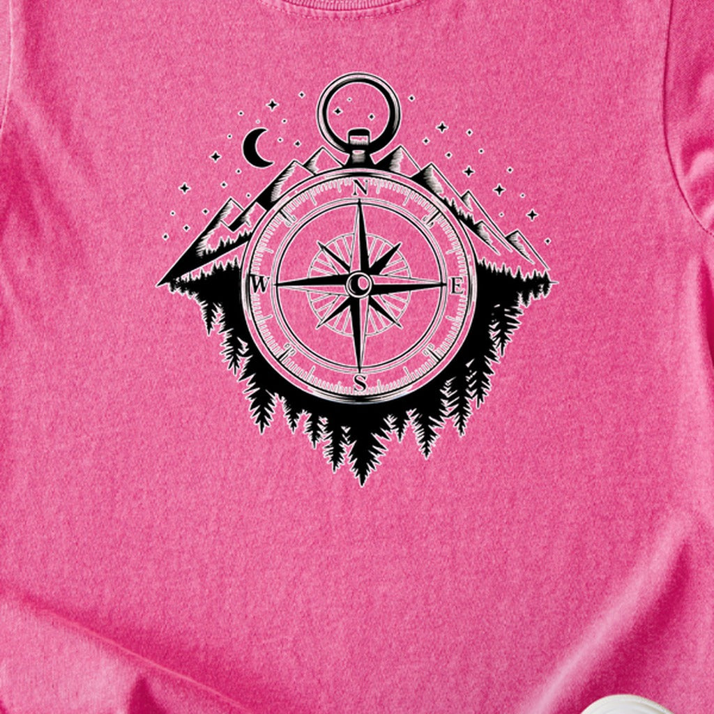 Navigate the Mountains Kids Cotton T-Shirt