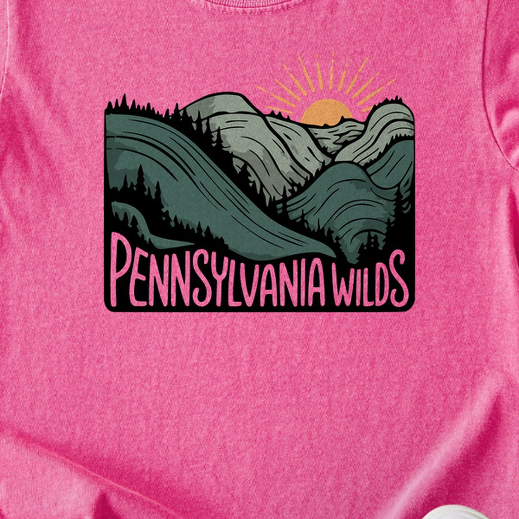 Pennsylvania Wilds Kids Cotton T-Shirt