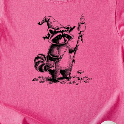 The S'morecerer Raccoon Kids Cotton T-Shirt