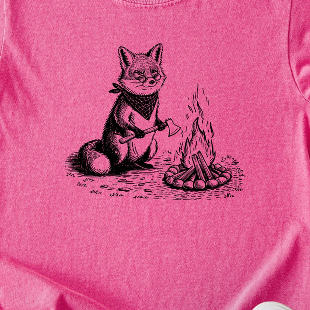 The Pyrofessor Fox Kids Cotton T-Shirt