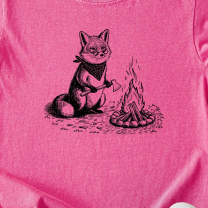 The Pyrofessor Fox Kids Cotton T-Shirt