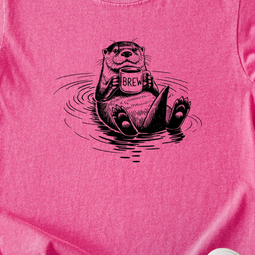 The Hoptimist Otter Kids Cotton T-Shirt