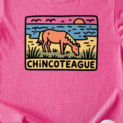 Chincoteague National Wildlife Refuge Kids Cotton T-Shirt