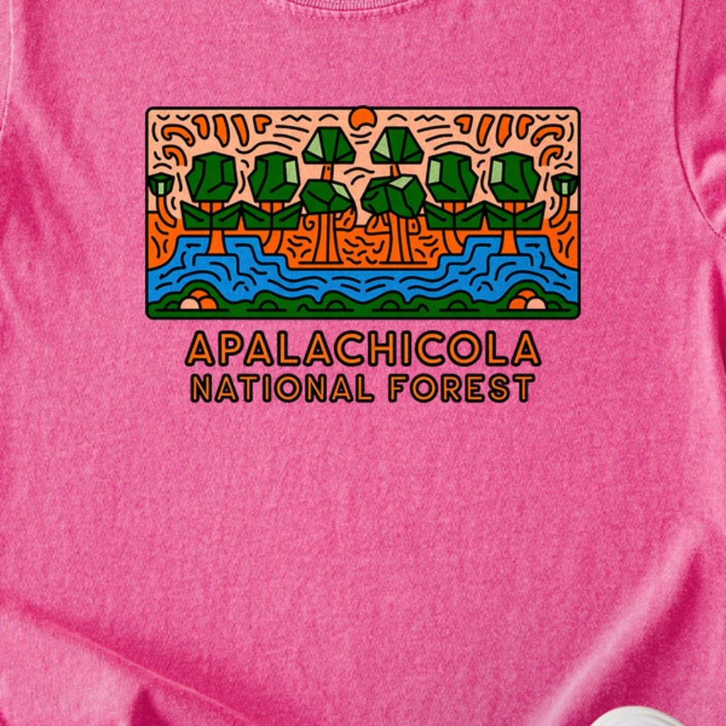 Apalachicola National Forest Kids Cotton T-Shirt