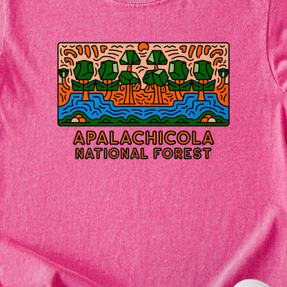 Apalachicola National Forest Kids Cotton T-Shirt