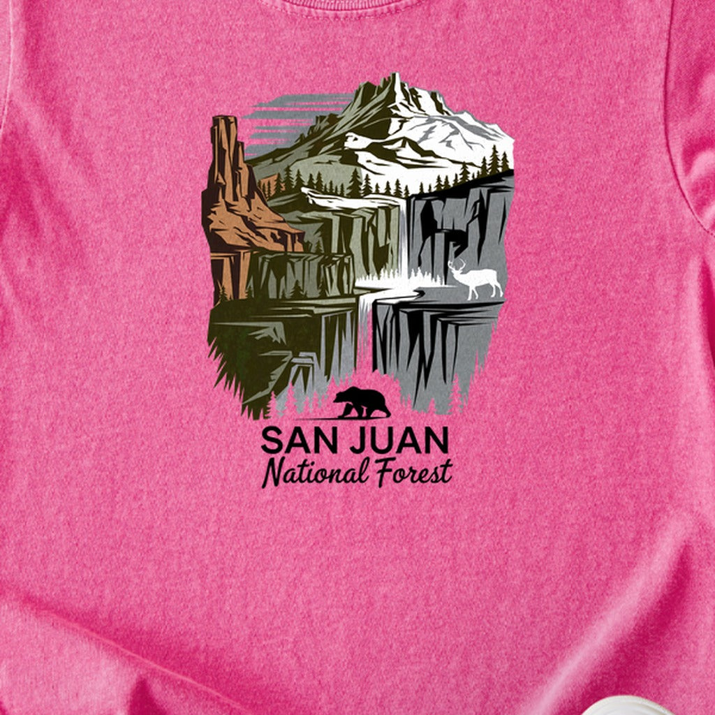 San Juan National Forest Kids Cotton T-Shirt