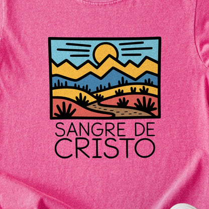 Sangre De Cristo Mountains Kids Cotton T-Shirt