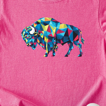Buffalo Mosaic Kids Cotton T-Shirt