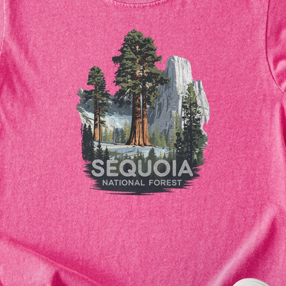 Sequoia National Forest Kids Cotton T-Shirt