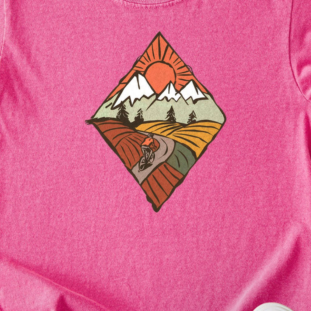 Pedal to the Peaks Kids Cotton T-Shirt