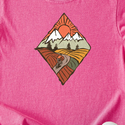 Pedal to the Peaks Kids Cotton T-Shirt