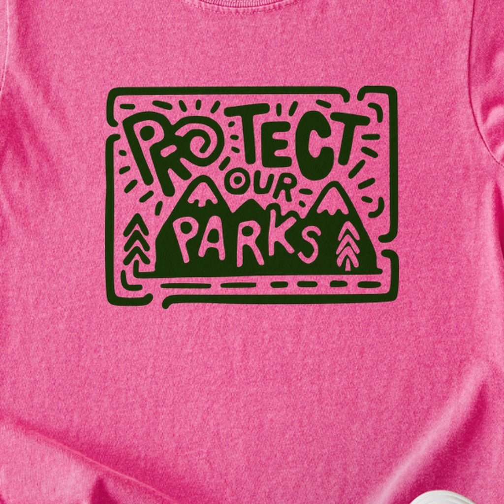 Protect Our Parks Kids Cotton T-Shirt