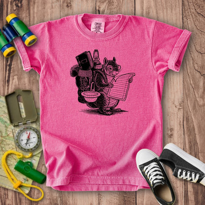 The Packademic Squirrel Kids Cotton T-Shirt