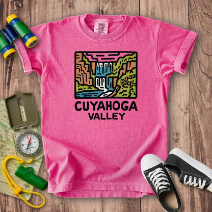 Cuyahoga Valley National Park Kids Cotton T-Shirt