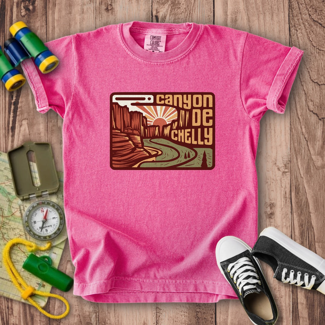 Canyon de Chelly National Monument Kids Cotton T-Shirt