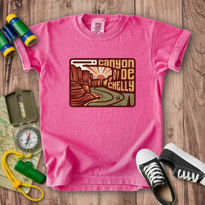 Canyon de Chelly National Monument Kids Cotton T-Shirt