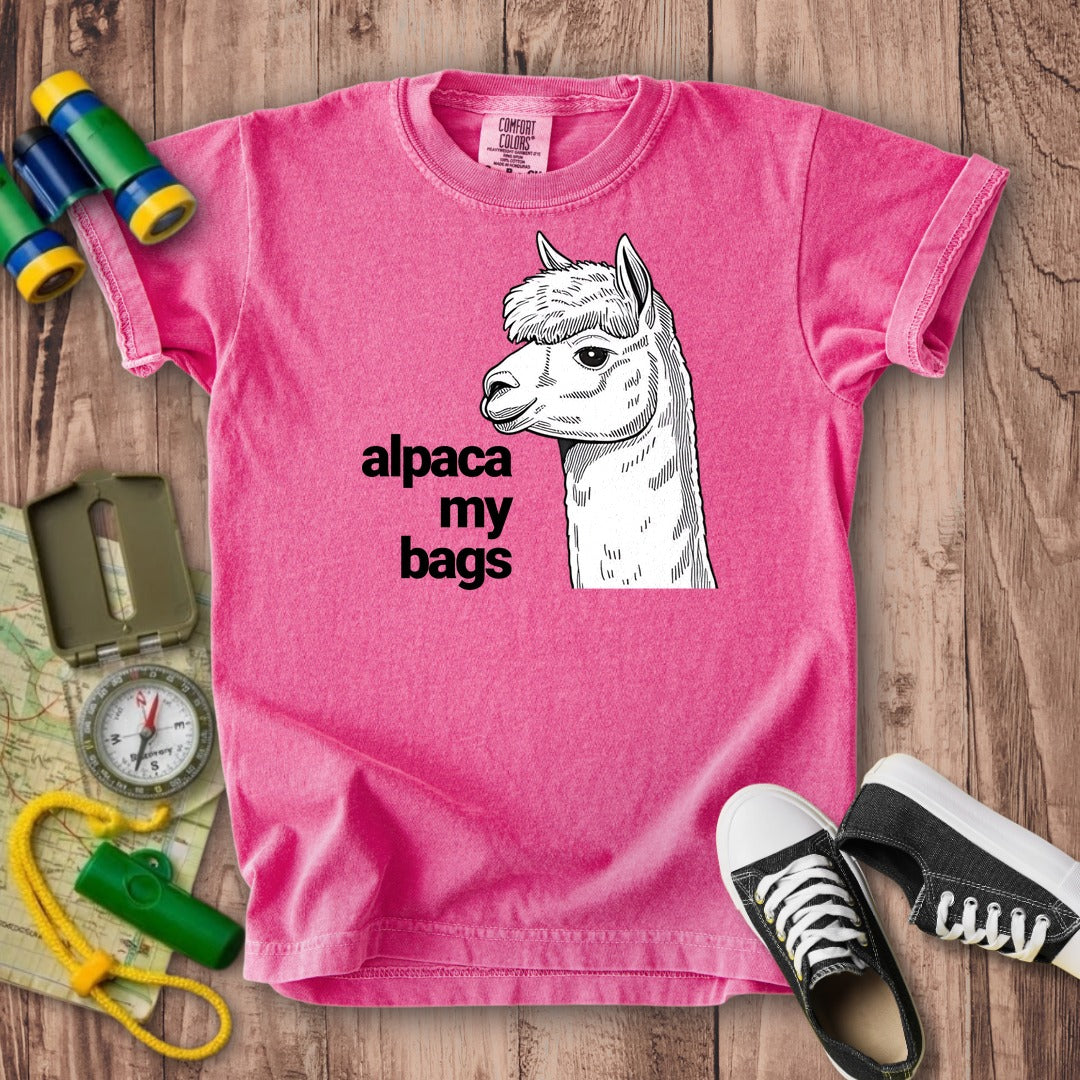 Alpaca My Bags Kids Cotton T-Shirt