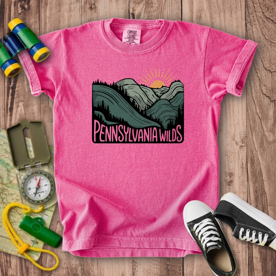 Pennsylvania Wilds Kids Cotton T-Shirt